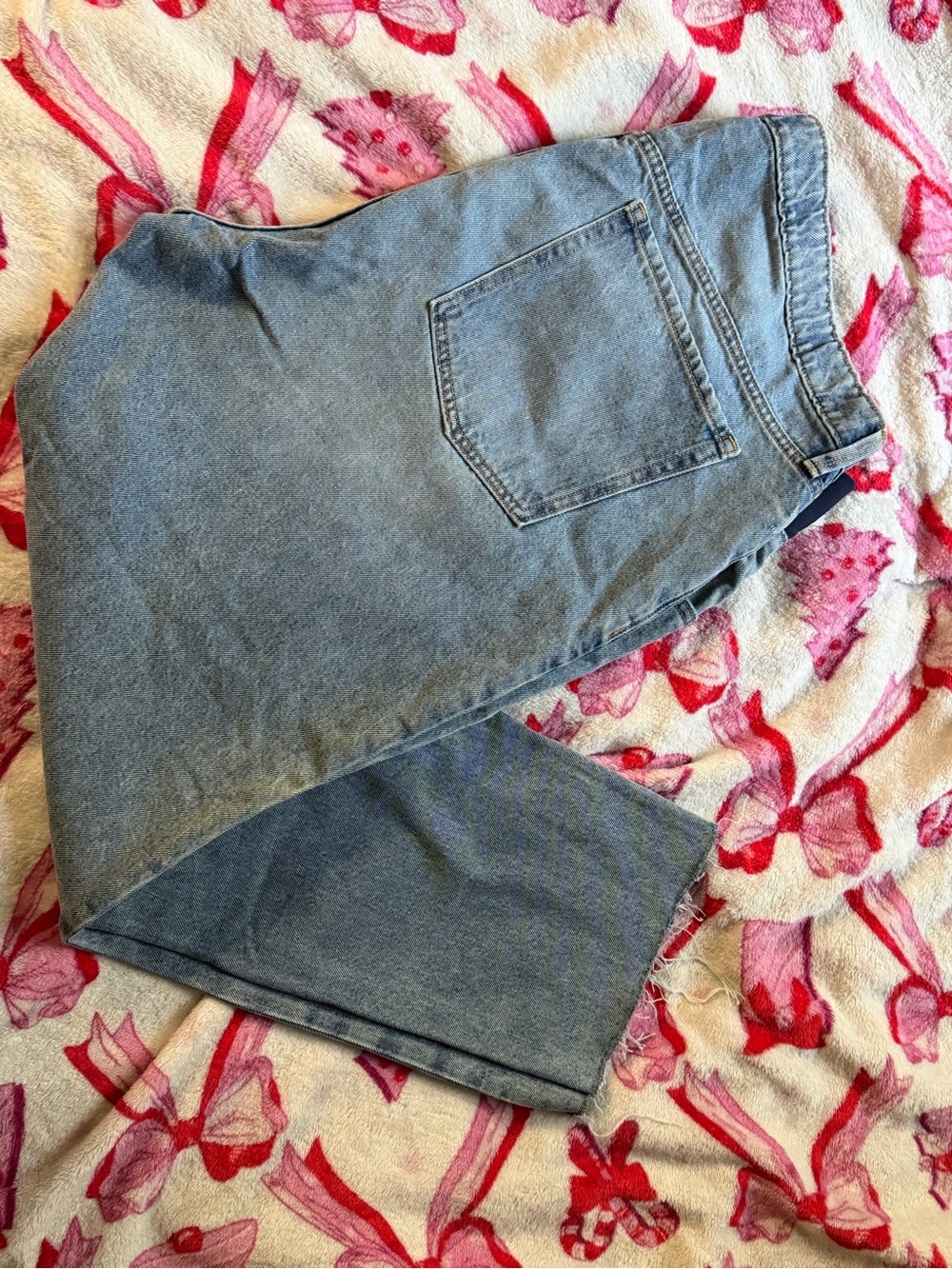 Old Navy Straight Leg Light Blue maternity Denim Jeans